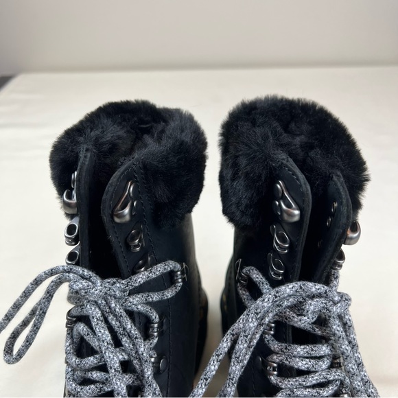 Dr. Martens 1460 Serena Collar Faux Fur Lined Lace Up Boot 37 EU / 6 US - Picture 8 of 15